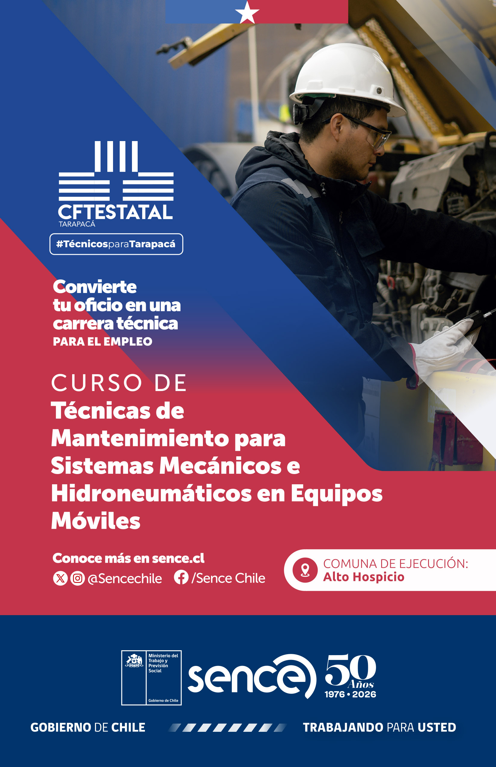 curso Sence CFT Estatal Tarapacá